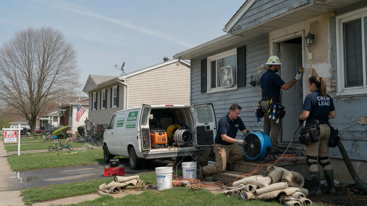 Flood Cleanup in Northfield, NJ near me
